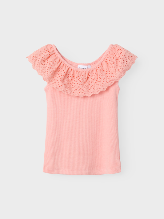 NMFHELIANAY T-Shirts & Tops - Apricot Blush