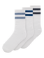 NKMBRYAN Socks - Bright White