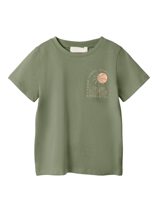 NMMFERAMO T-Shirts & Tops - Oil Green