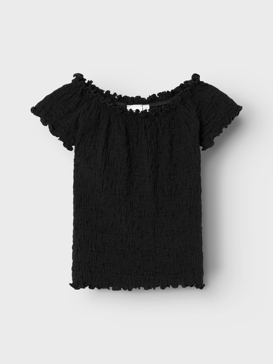 NKFHALISSE T-Shirts & Tops - Black