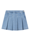 NMFRUNA Short Skirt - Light Blue Denim