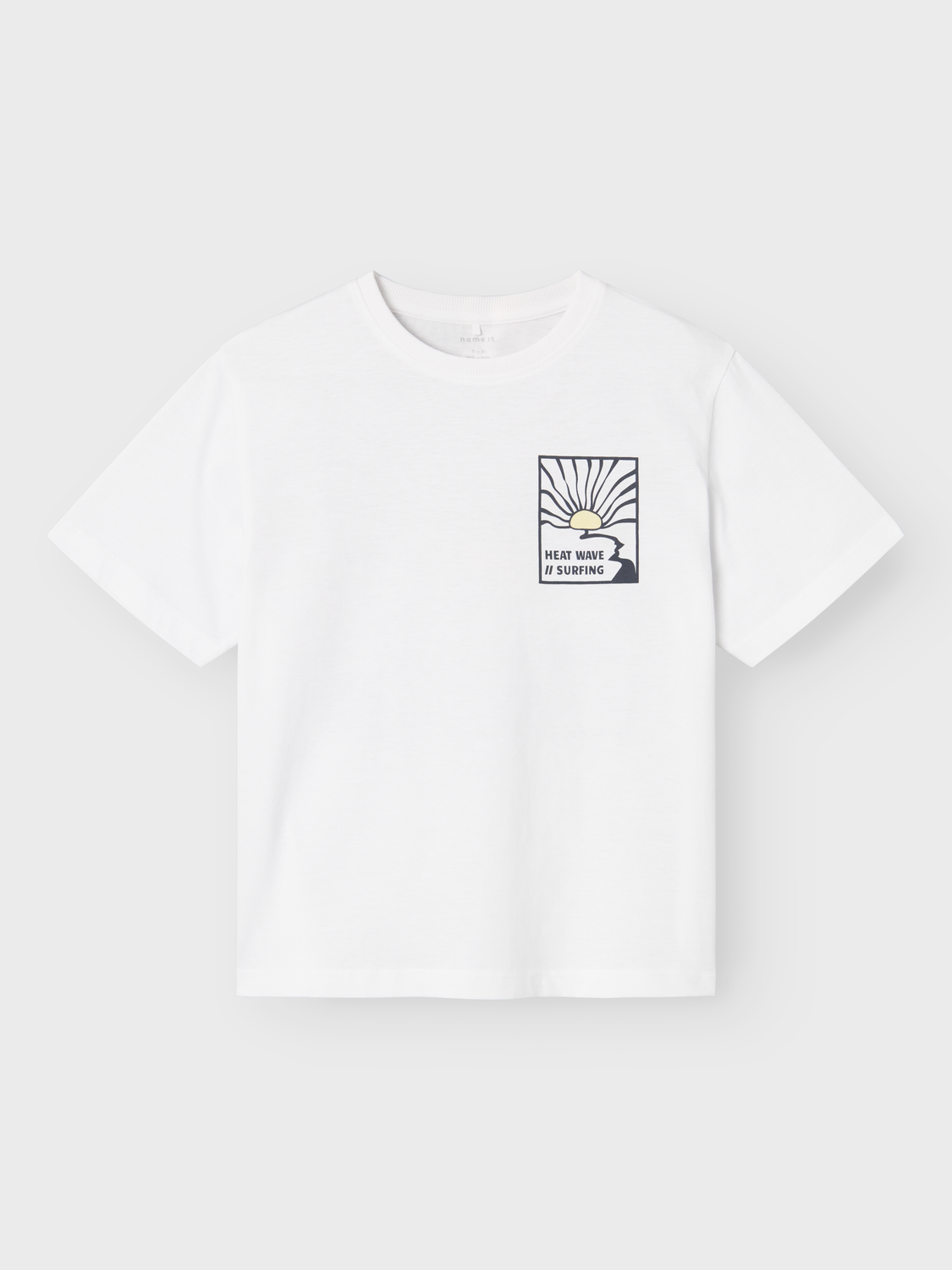 NKMHALIAM T-Shirts & Tops - Bright White