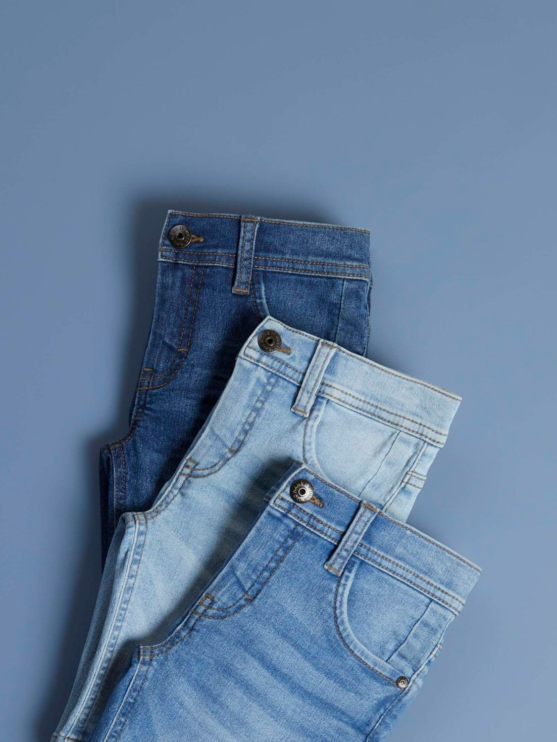 NKMSOFUS Shorts - Medium Blue Denim