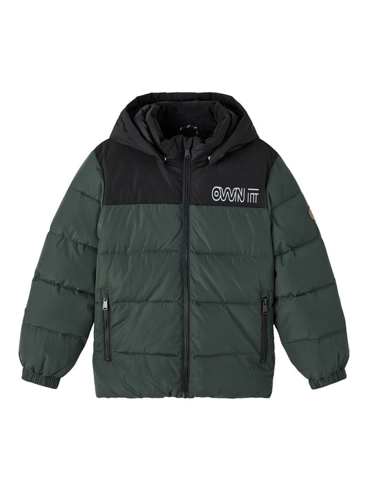 NKMMEDOW03 Outerwear - Deep Forest