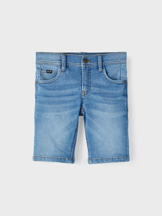 NKMSOFUS Shorts - Medium Blue Denim