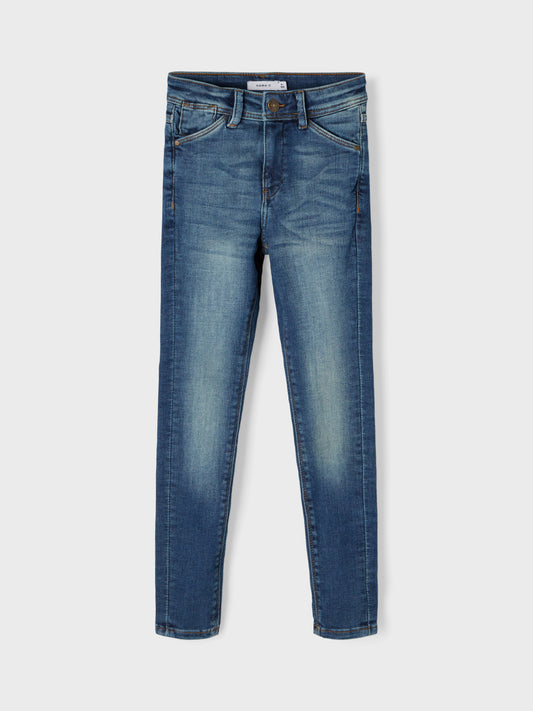 NKFPOLLY Jeans - Medium Blue Denim