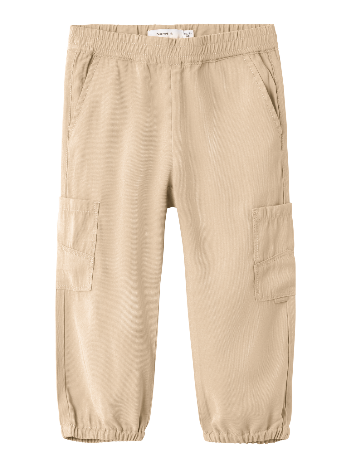 NMFBELLA Trousers - Safari