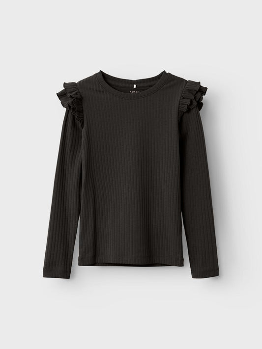 NKFRALURID T-Shirts & Tops - Black