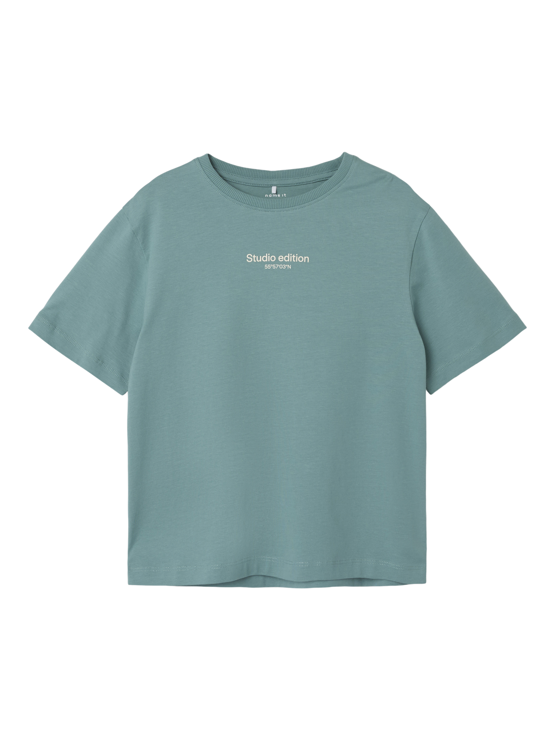 NKMBRODY T-Shirts & Tops - Mineral Blue