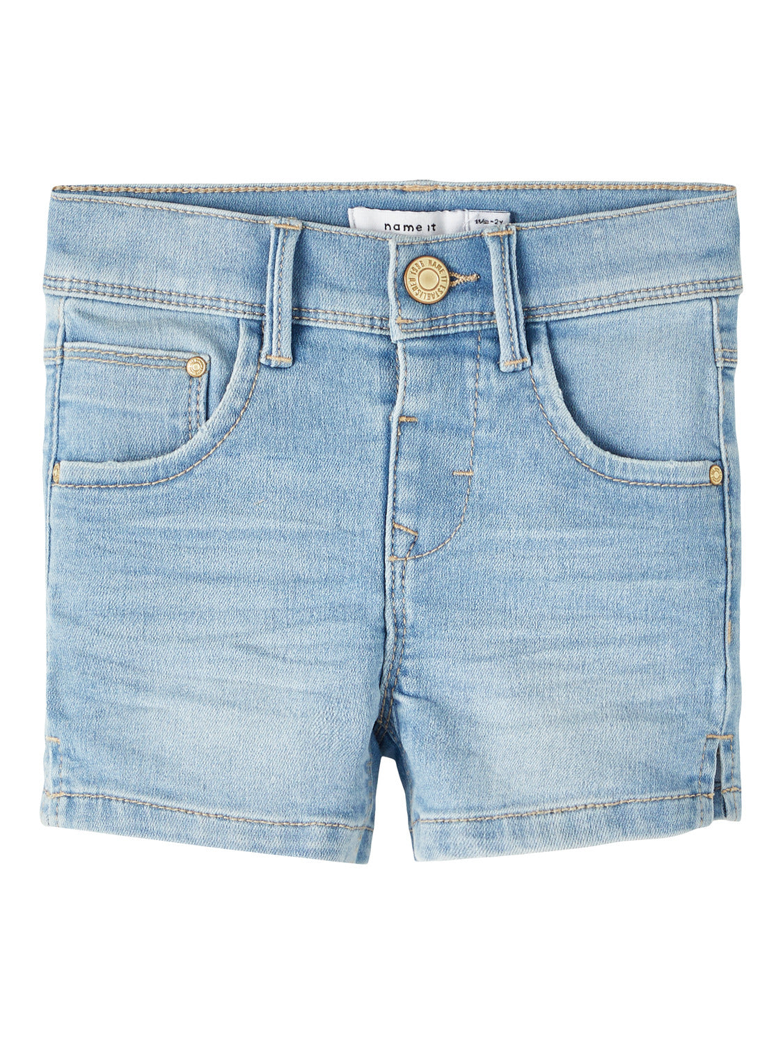 NMFSALLI Shorts - Light Blue Denim