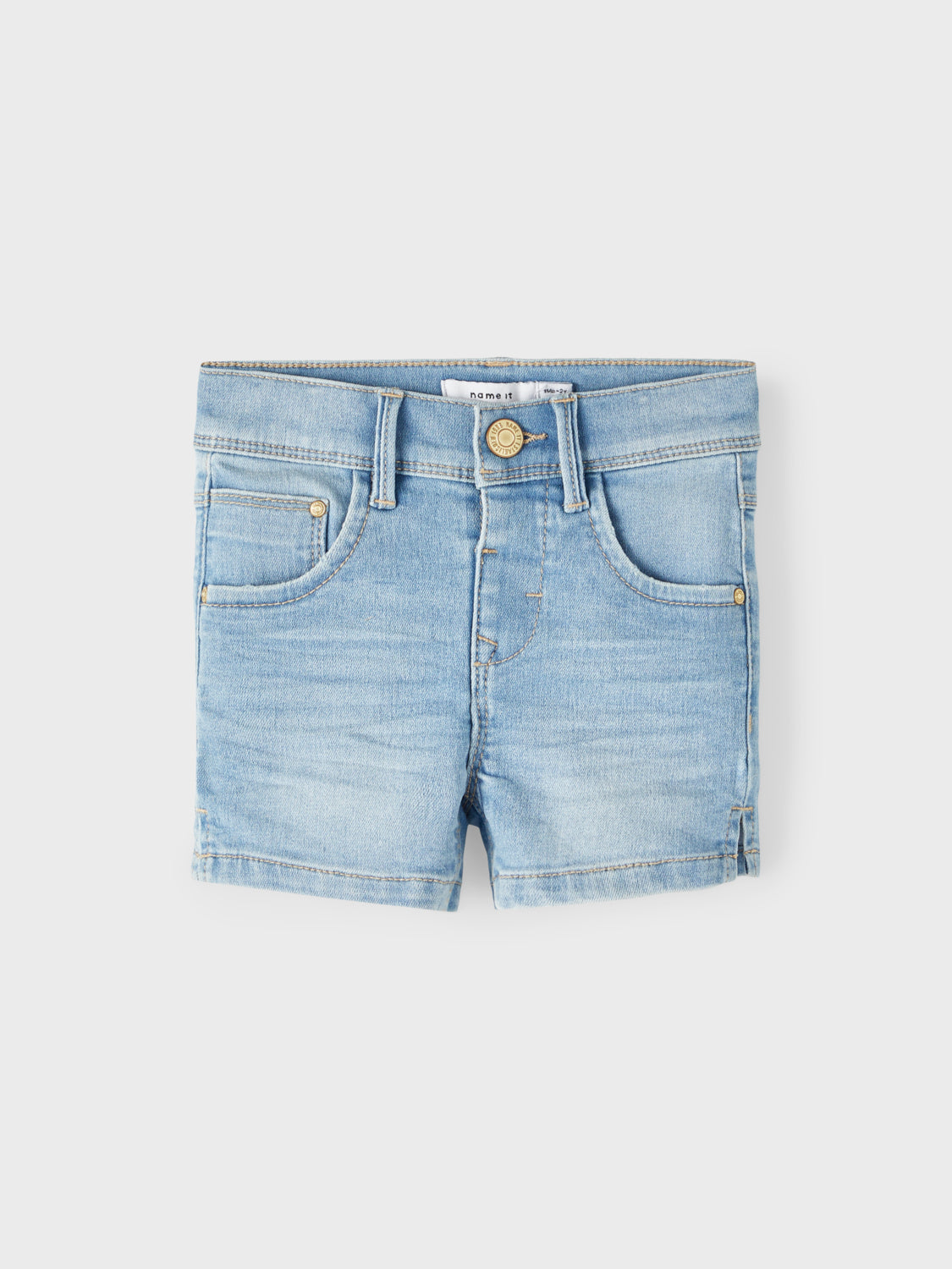 NMFSALLI Shorts - Light Blue Denim