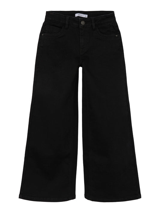 NKFBWIDE Jeans - Black Denim