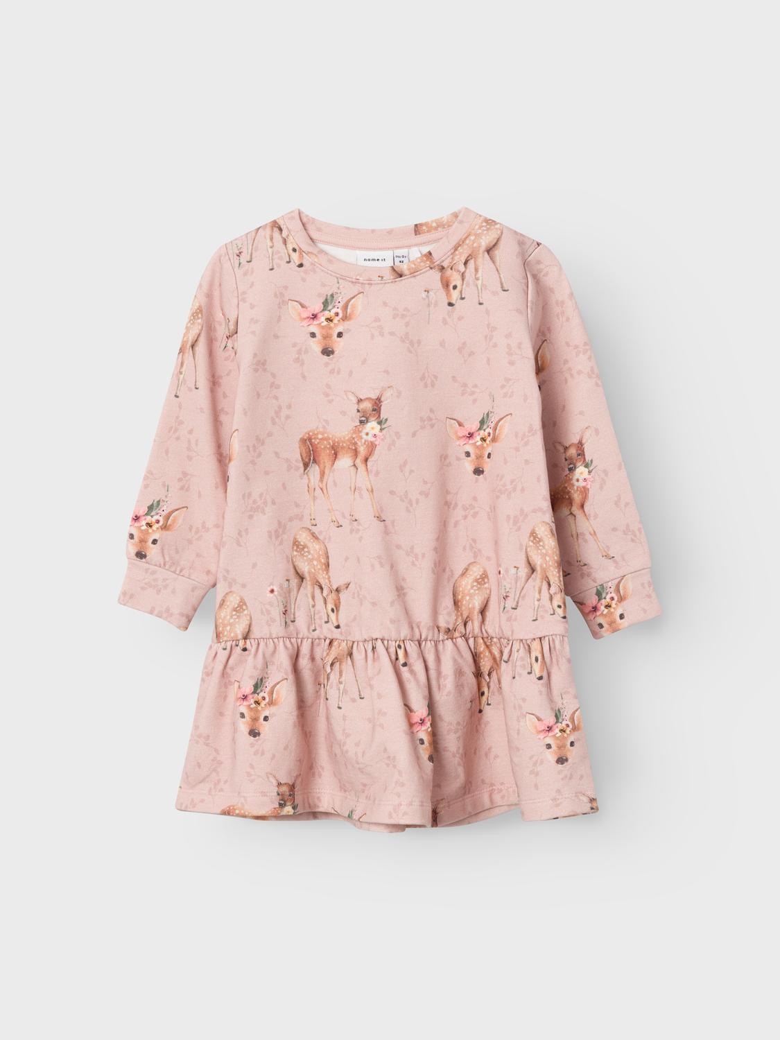 NMFOBAMBI Dresses - Rose Smoke