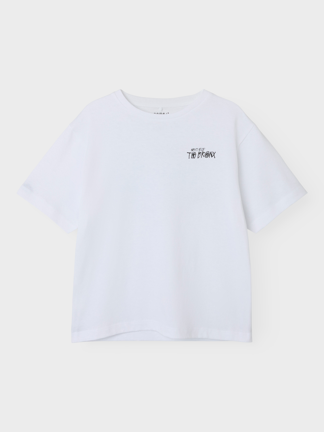 NKMFRAFFITI T-Shirts & Tops - Bright White